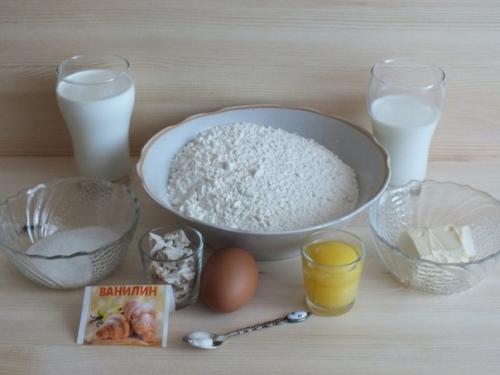 Булочки со сливками. 01