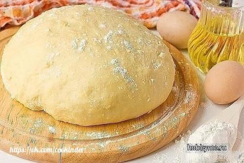 Воздушное дрожжевое тесто на кефире для любой выпечки. 03