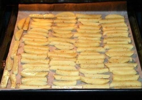 Картошечка аля фри, из духовки без масла. 04