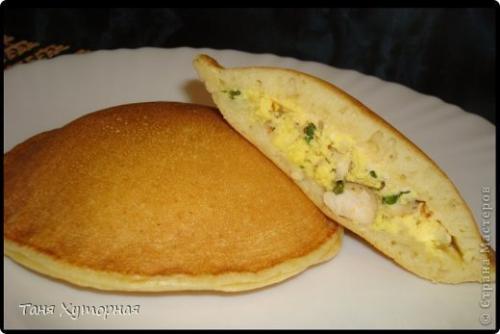 Блинчики с начинкой.