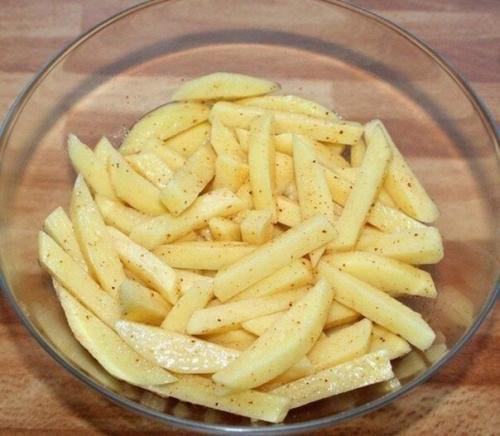 Картошечка аля фри, из духовки без масла. 03