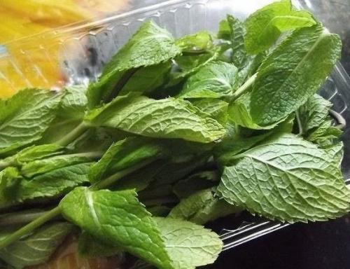 Мятный лимонад.  Ингредиенты: 03