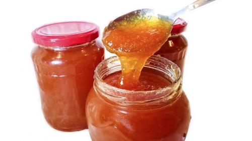 Абрикосовый джем.  Ингредиенты: