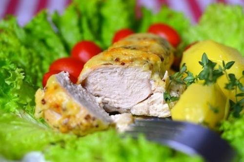 Куриное Филе в сливочном соусе.