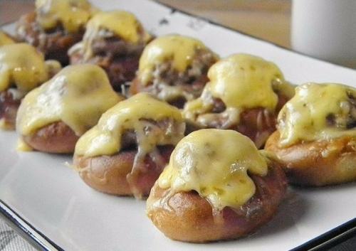 Булочки с фаршем в ДУХОВКЕ.