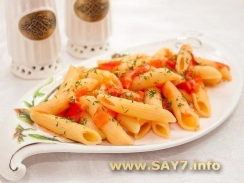 Макароны с сыром.