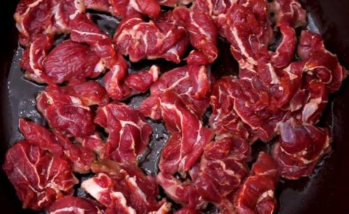 Яркий тёплый салат с говядиной. 02