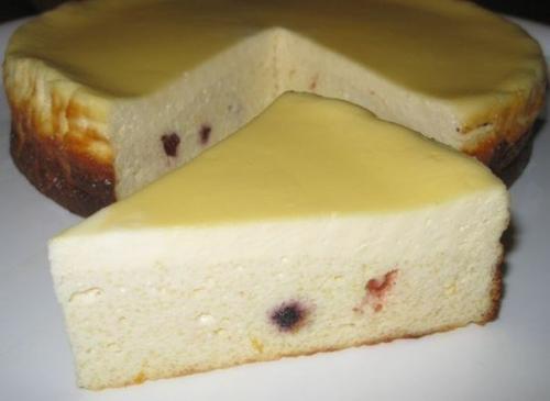 Двухэтажная творожная запеканка.