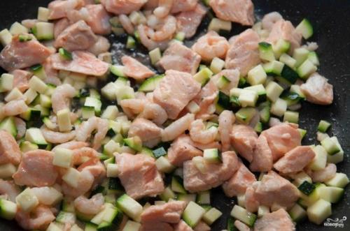 Паста с форелью. 05