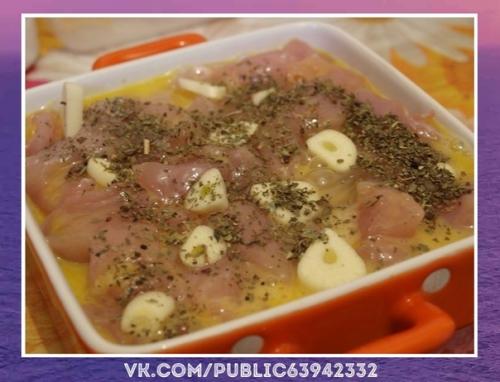 Очень ароматно.  Диетическая запеканка с курицей и тыквой. 04