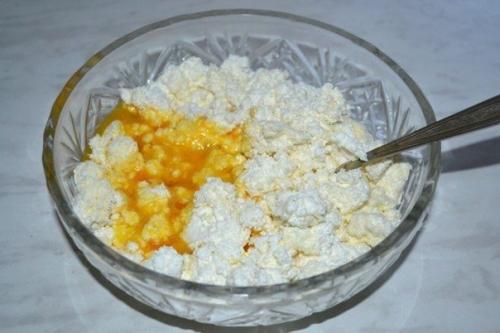 Сырники с шоколадом. 04