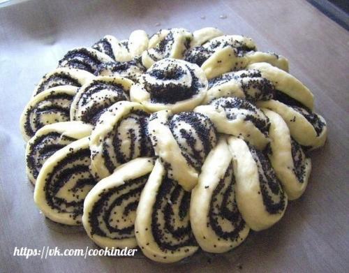 Оригинальный пирог с маком.