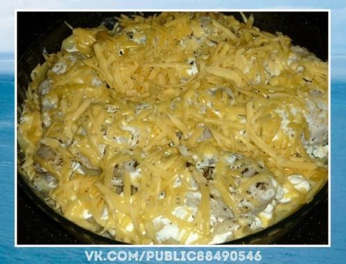 Безумно вкусно!  Картошка с куриными ножками в духовке. 04