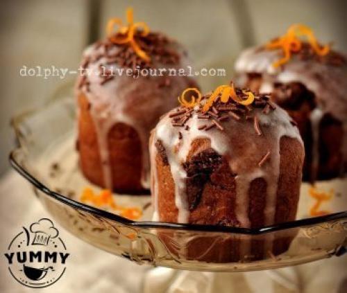 Шоколадные кексы.  Вам потребуется: