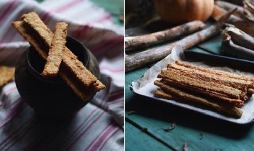 Овсяные палочки с сыром.