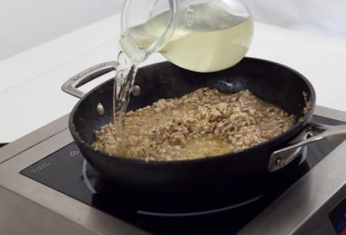 Ризотто с шампиньонами. 01