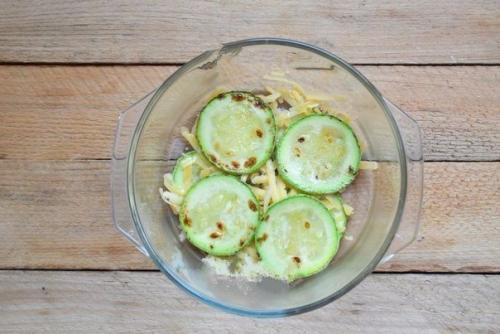 Запеканка из кабачков с помидорами и сыром. 04 Запеканка из кабачков с помидорами и сыром. 04