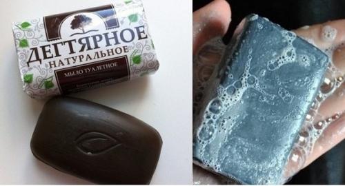 Дегтярное мыло: никакого пота, молочницы, прыщей и выпадения волос! 

