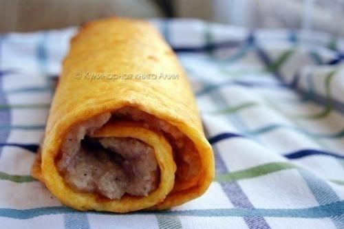 Куриный рулет.  Это не просто куриный рулет, это наивкуснейший куриный рулет! 03