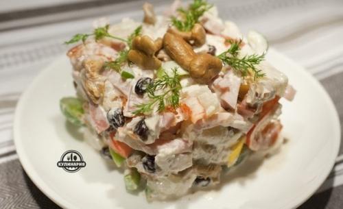 Пикантный салат Юзюминка.