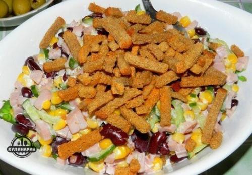 Салатики, лёгкого приготовления.