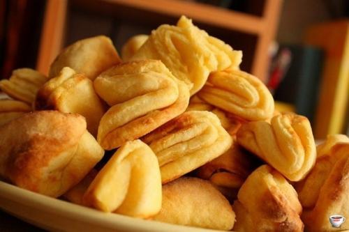 Творожные ушки.  Творожное тесто - удивительное.