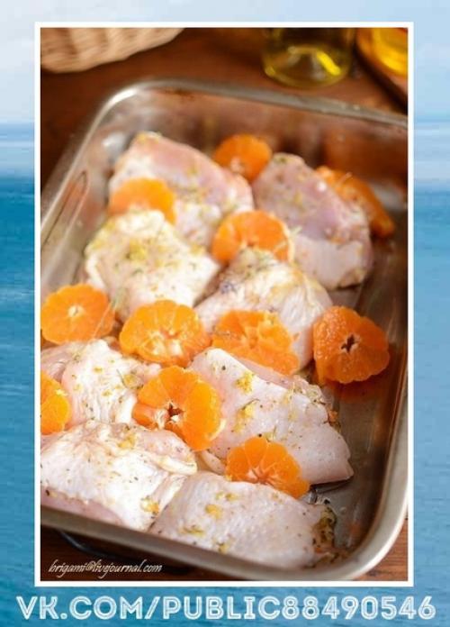 Невероятно вкусно. Курица с мандаринами. 05 Невероятно вкусно. Курица с мандаринами. 05