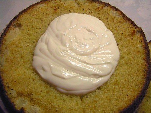 Простой торт на Рождество. 05