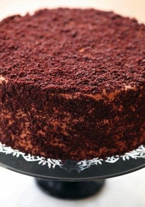 Шоколадный торт Пеле. 05