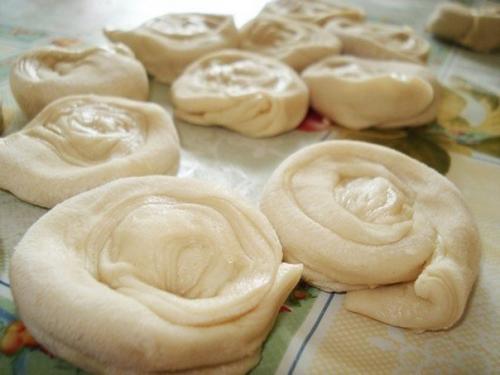 Cлоёная самса с мясом. 03