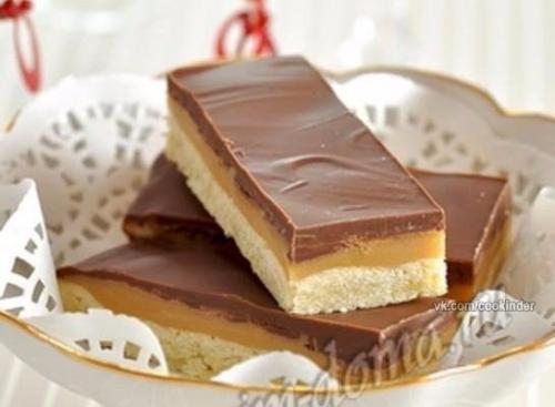 Домашний твикс.  Ингредиенты: