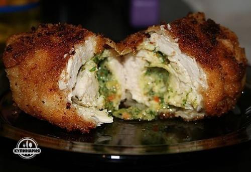 Котлеты по-киевски.  Ингредиенты: