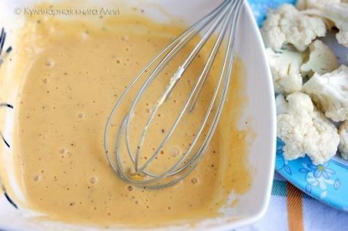 Мы готовим вкуснейшую цветную капусту в кляре. 03
