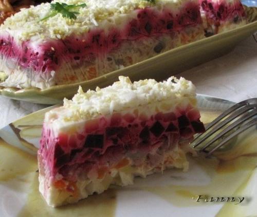 Селедка под шубой - 5 вариаций салата. 03 Селедка под шубой - 5 вариаций салата. 03