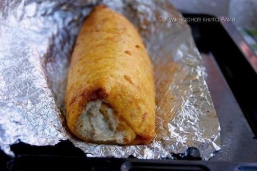 Куриный рулет.  Это не просто куриный рулет, это наивкуснейший куриный рулет! 05