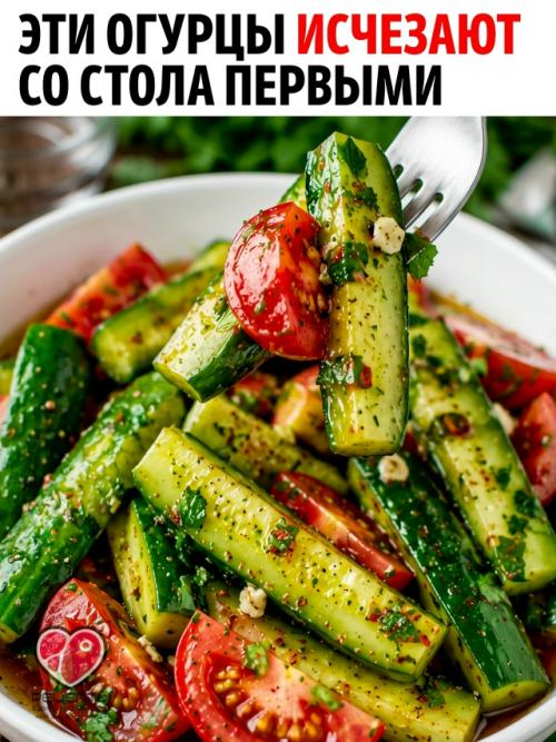 Хрустящие, сочные, с ярким вкусом чеснока, зелени и специй.  