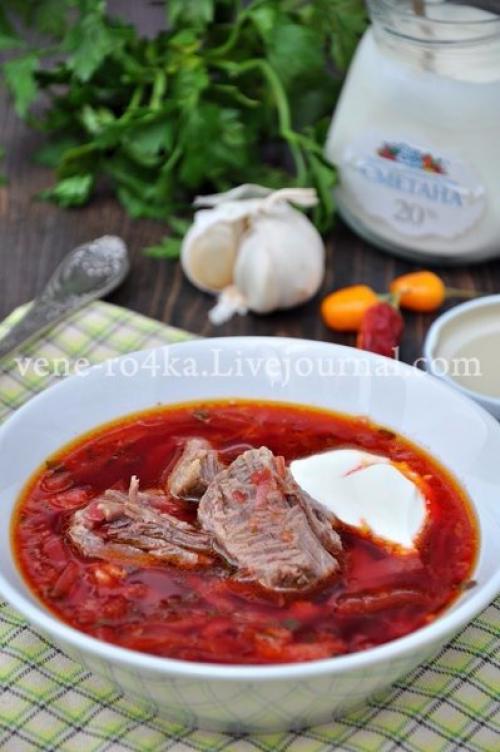 Борщ.  Просто борщ. 

