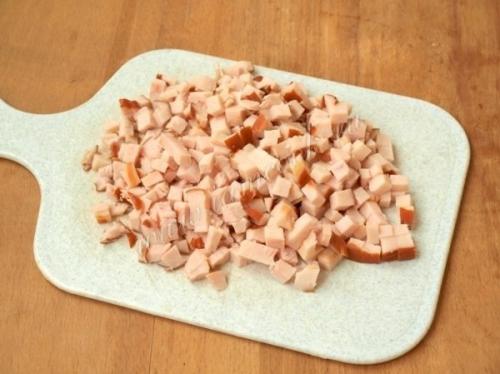 Салат Восторг.  Ингредиенты: 02