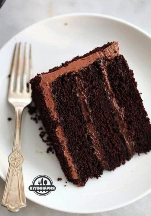 Шоколадный торт Пеле. 06