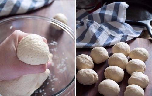 Пампушки с чесноком к борщу. 03