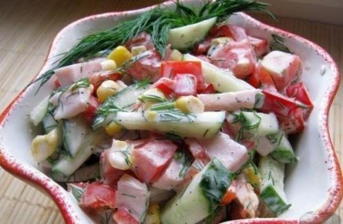 Салатики, лёгкого приготовления. 03