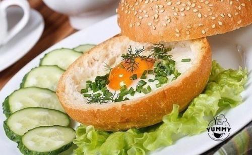 Как можно оригинально приготовить яйца на ЗАВТРАК? 04
