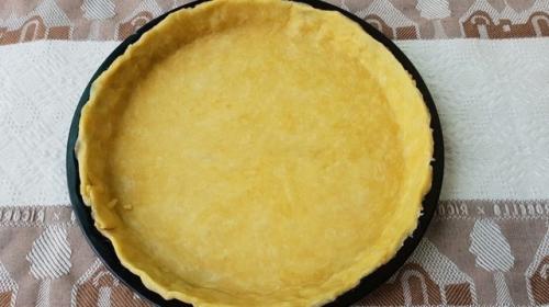 Пирог с малиной и сметанной заливкой. 01