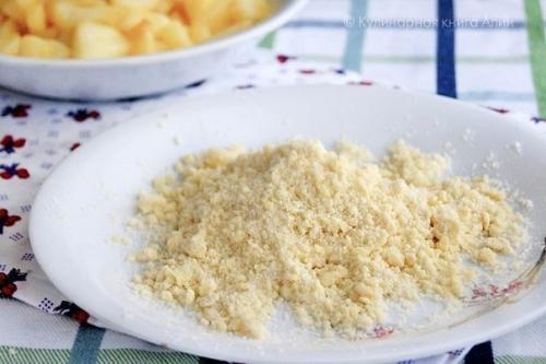 Яблочная галета.  Ингредиенты: 05