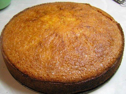 Простой торт на Рождество. 04