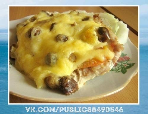 Потрясающий рецепт. Мясо по-купечески (с грибами. Потрясающий рецепт. Мясо по-купечески (с грибами.