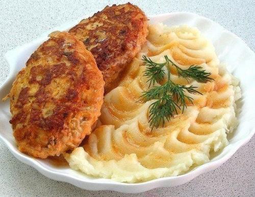 Ленивые куриные голубцы.