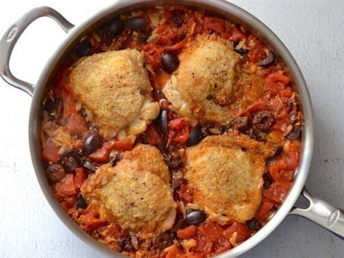 Окорочка запеченные в ДУХОВКЕ с рисом. 07