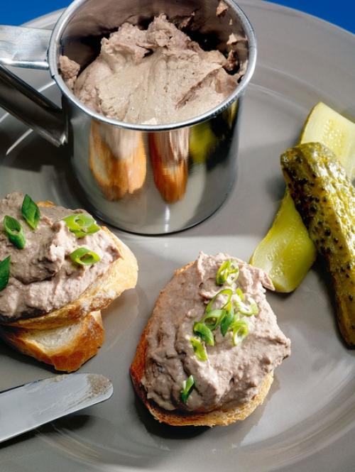 Паштет из куриной печени.