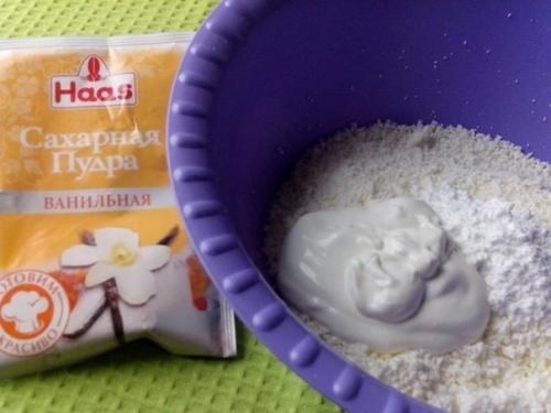 Творожно - шоколадный десерт. 02